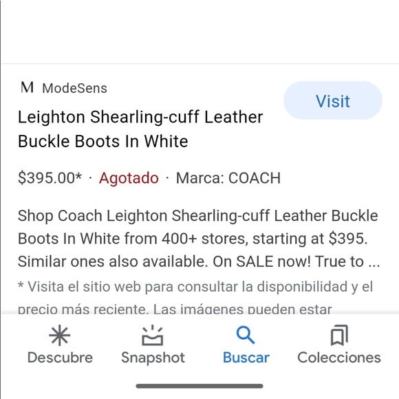 ORIGINAL COACH Leather&Fur boots  9 ( EUR 39.5) - Picture 11 of 11